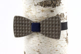 Catstooth Wooden Bow Tie