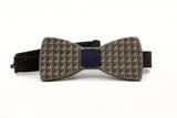 Catstooth Wooden Bow Tie