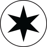 Wooden Cufflink - Star Design