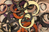 Wooden Hoop Earrings - Multiple Sizes